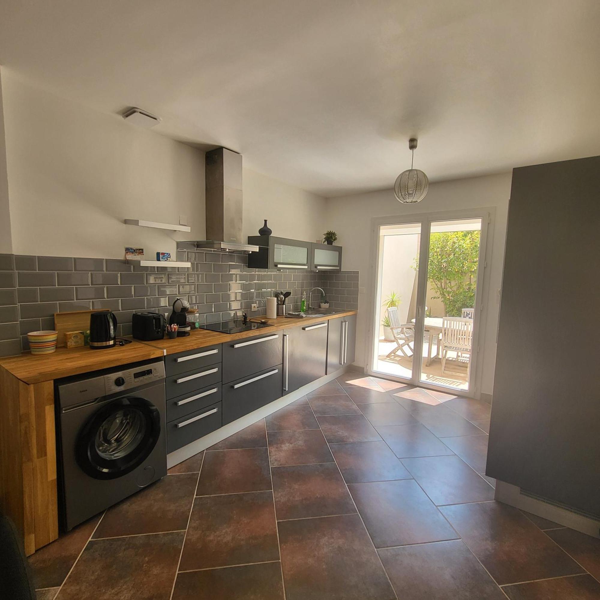Maison 6 Personnes 3 Chambres Aeroport-Plages Marignane Bagian luar foto
